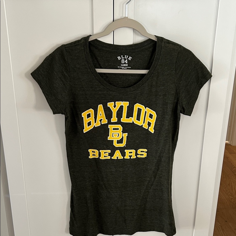 Blue 84 Dark Green Baylor Bears Tee Size Large